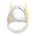 bulk price indonesia gold finger rings design for women stainless steel ring